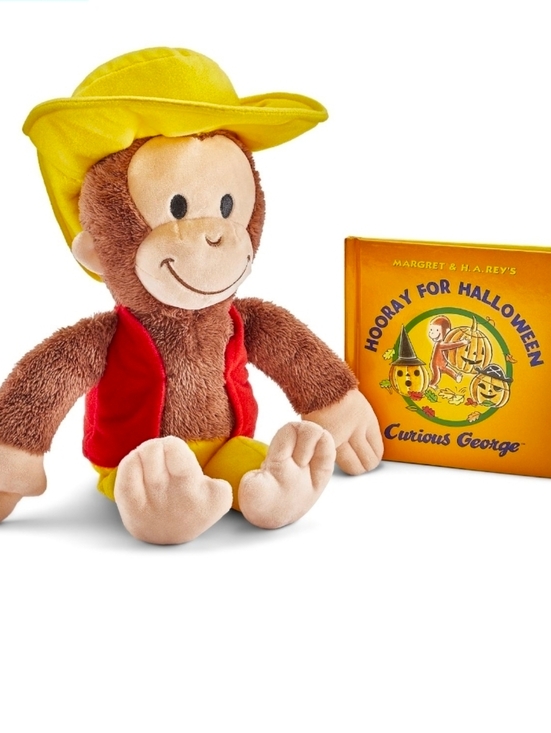 kohl's cares Other - Curious George Kohl’s Cares Plush & Hardcover Book Set Halloween Nwt
